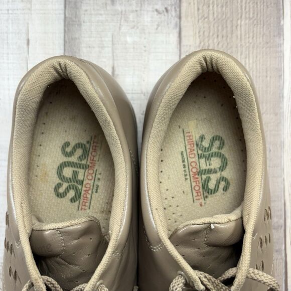 SAS Free Time Tripad Womens Size 8.5 Walking Shoes Diabetic Sneakers Mocha Brown - Picture 9 of 12